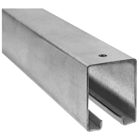 plain box rail in galvanized steel|stanley 5116 box rail.